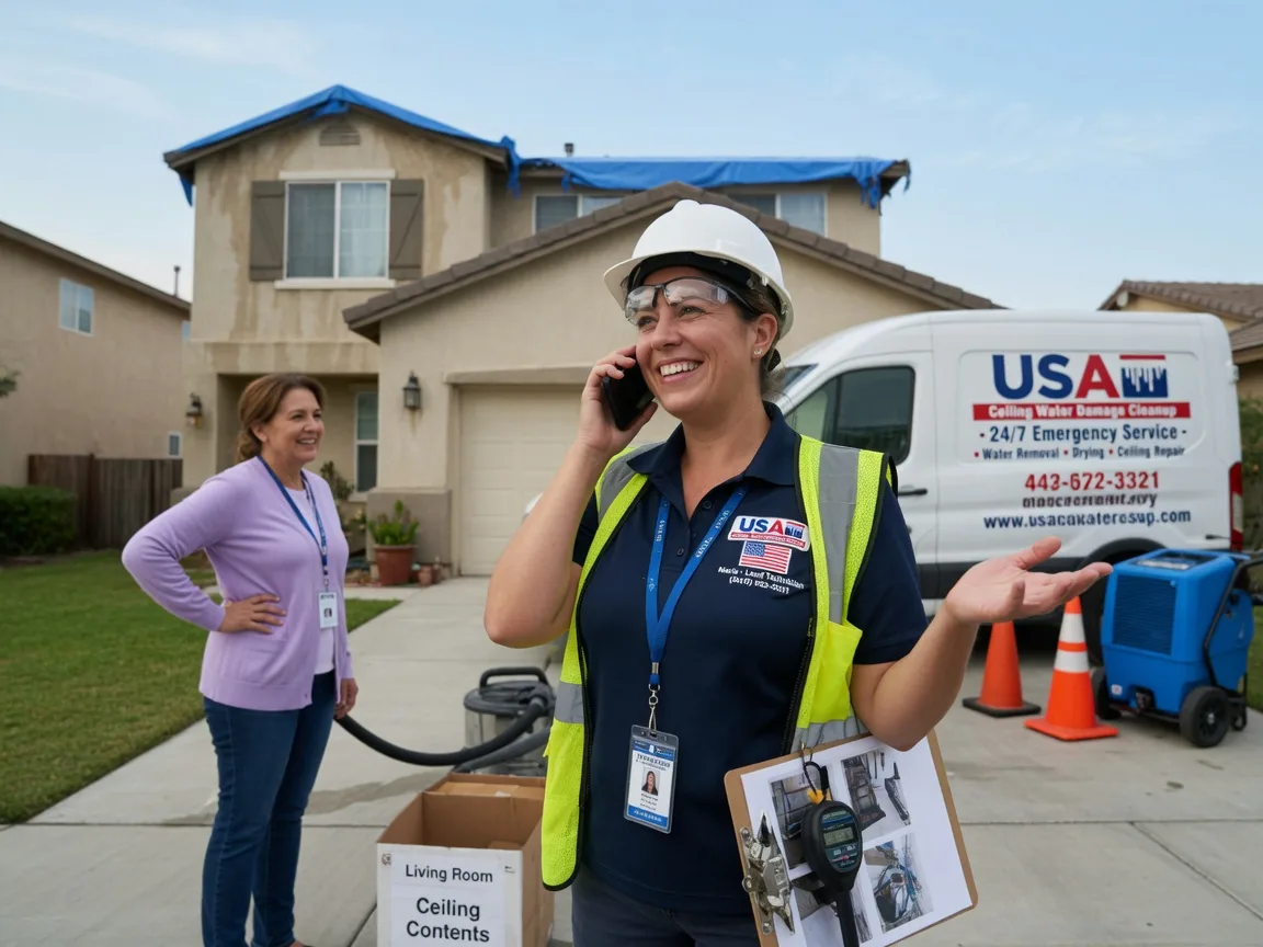 Ceiling Water Damage Restoration Gene Autry, OK FAQs