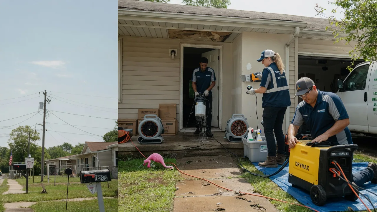 Storm Damage Water Removal in Gene Autry, OK near me